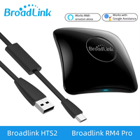BroadLink | Original Broadlink RM4 Pro IR RF WIFI Universal Remote Control RM4Pro HTS2 Sensor Smart Home Work With Alexa Google Home