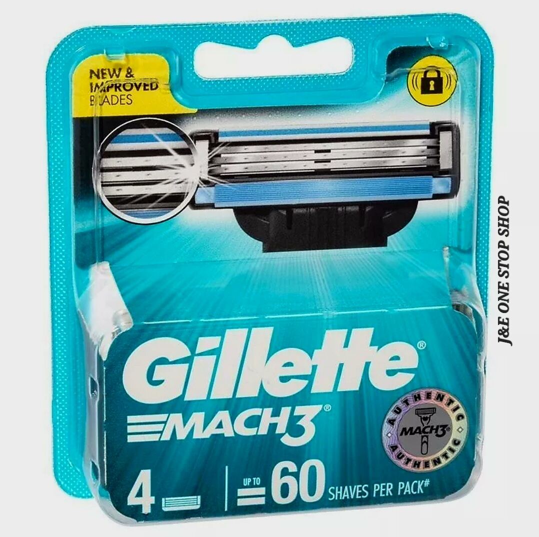 Gillette Mach 3 4 Cartridges