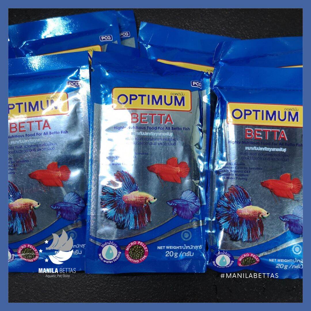 Optimum best sale betta food