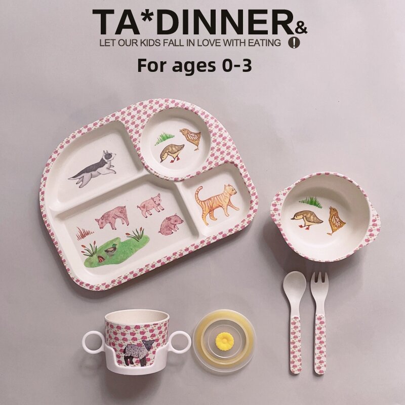 JUZIJIADEKEER | Cartoon Design Baby Feeding Set