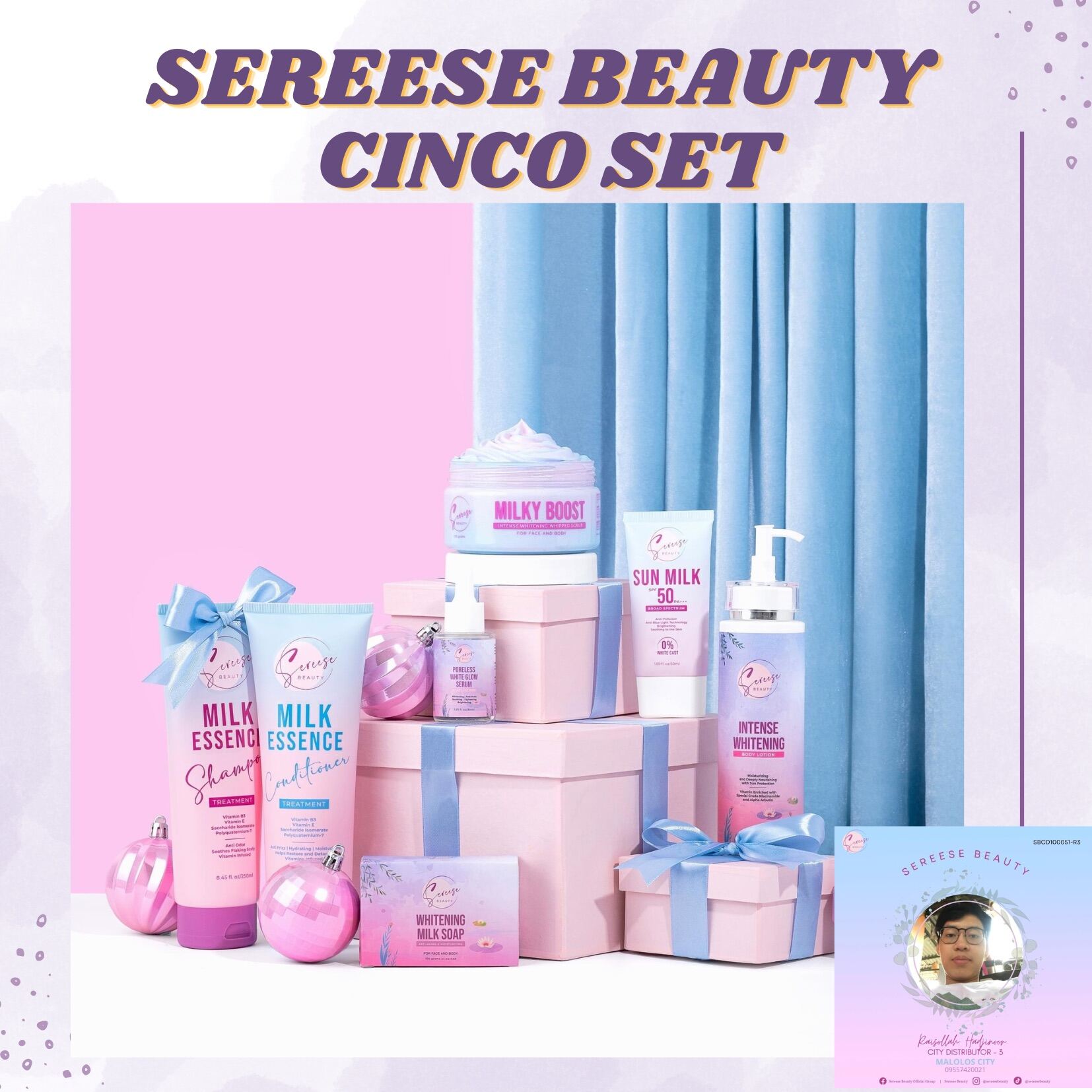 SEREESE BEAUTY CINCO SET by REESE TAYAG | Lazada PH