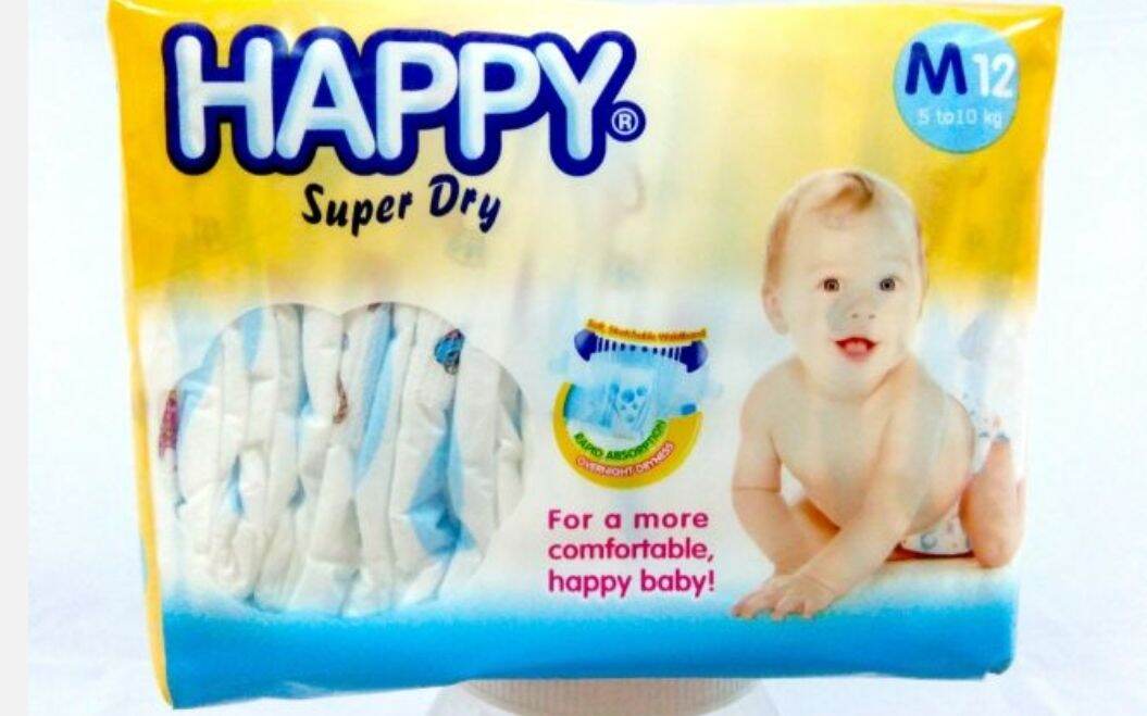 Happy diaper hot sale super dry