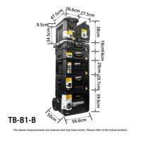 Toughbuilt | Stackable Tool Box 8 Pieces