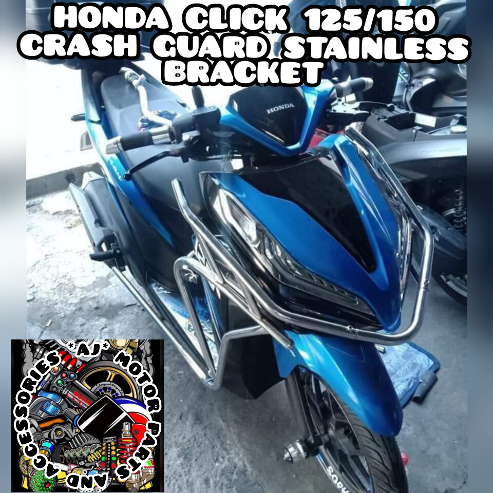 HONDA CLICK 125/150 CRASH GUARD STAINLESS 304. 