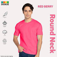 DOKIE MENS ROUND NECK SHIRT. 100% PREMIUM COTTON DK-5409
