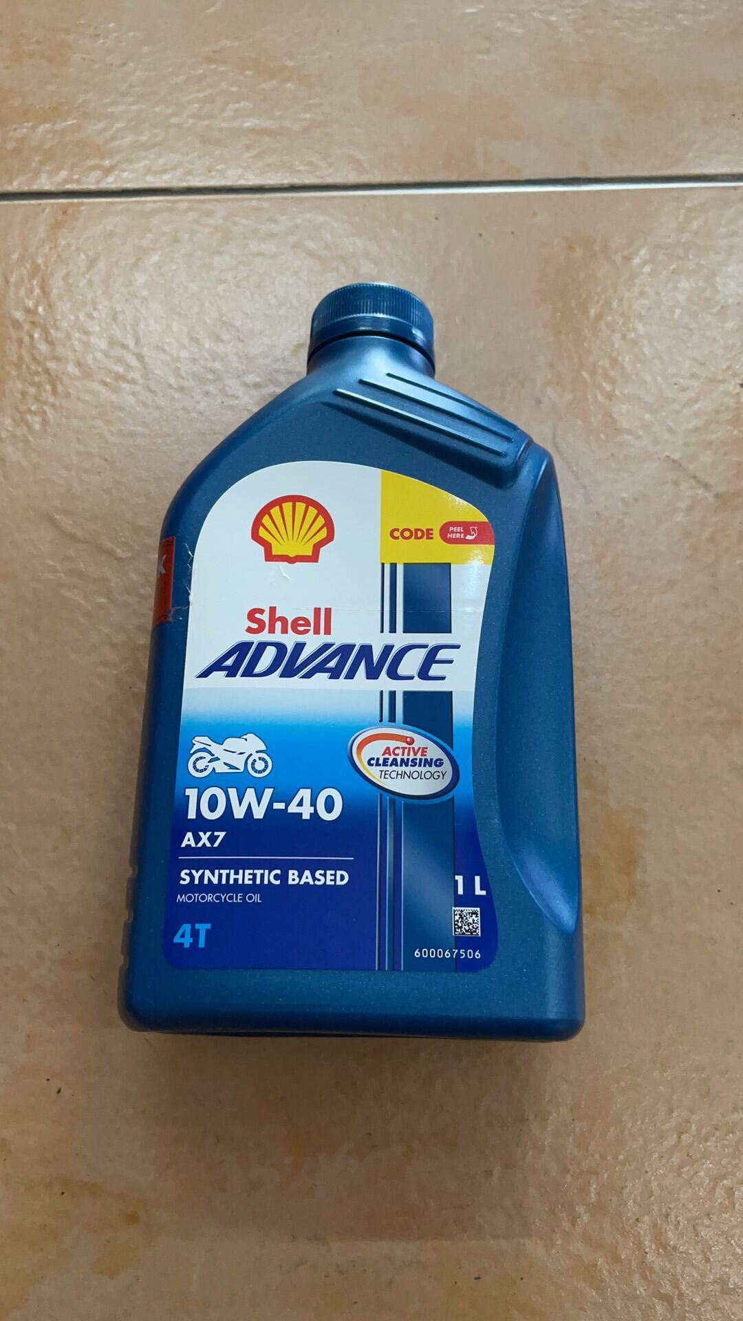 Original Shell advance 4T AX7 10W40 1 Liter motorcycle oil Lazada PH