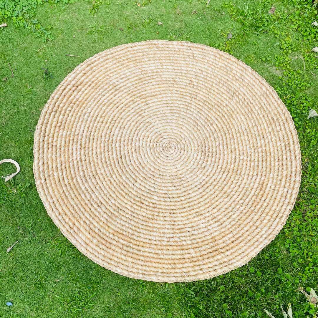 Abaca Fiber Round Rug / Carpet Lazada PH