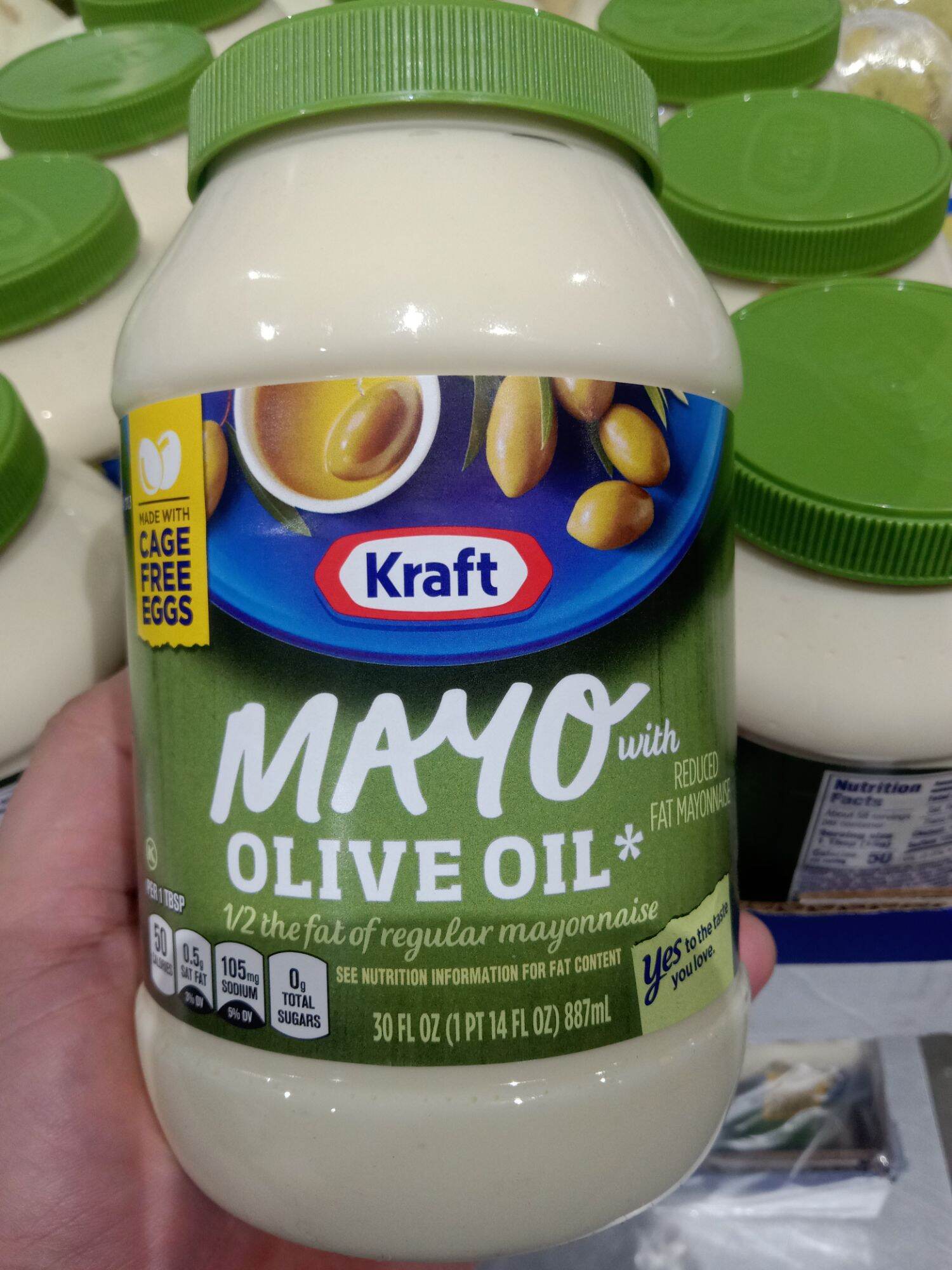 KRAFT MAYONNAISE OLIVE OIL 887ML(USA) 40903 Lazada PH