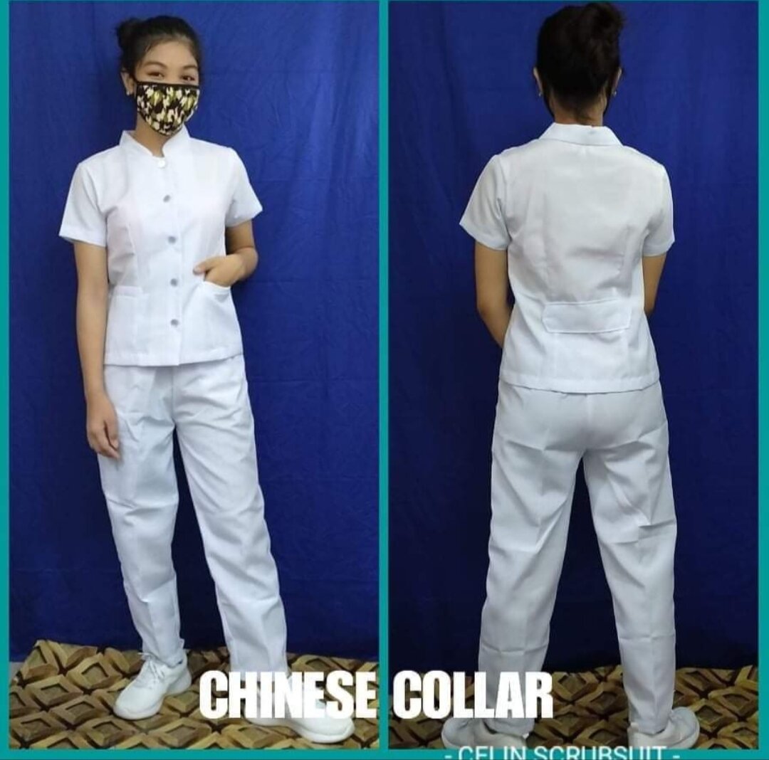 NURSING UNIFORM CHINESE COLLAR For WOMEN