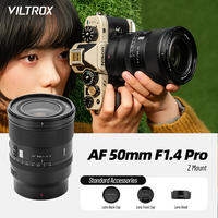 VILTROX AF 50mm F1.4 Pro Full Frame Prime Lens Auto Focus Standard Lens for Sony E Mount Nikon Z Mount Canon RF Mount High Aperture Low Light Photography