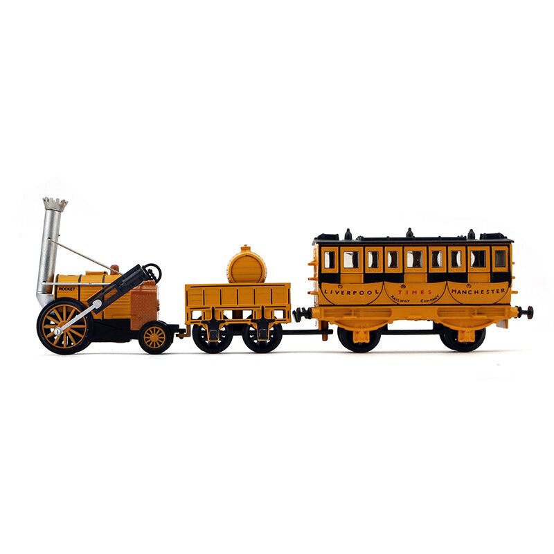 Amer 1 76 Classic Old Fashioned Steam Train Rail Electric Vehicles Resin Model Toy Diesel Locomotive Rocket Lazada Ph