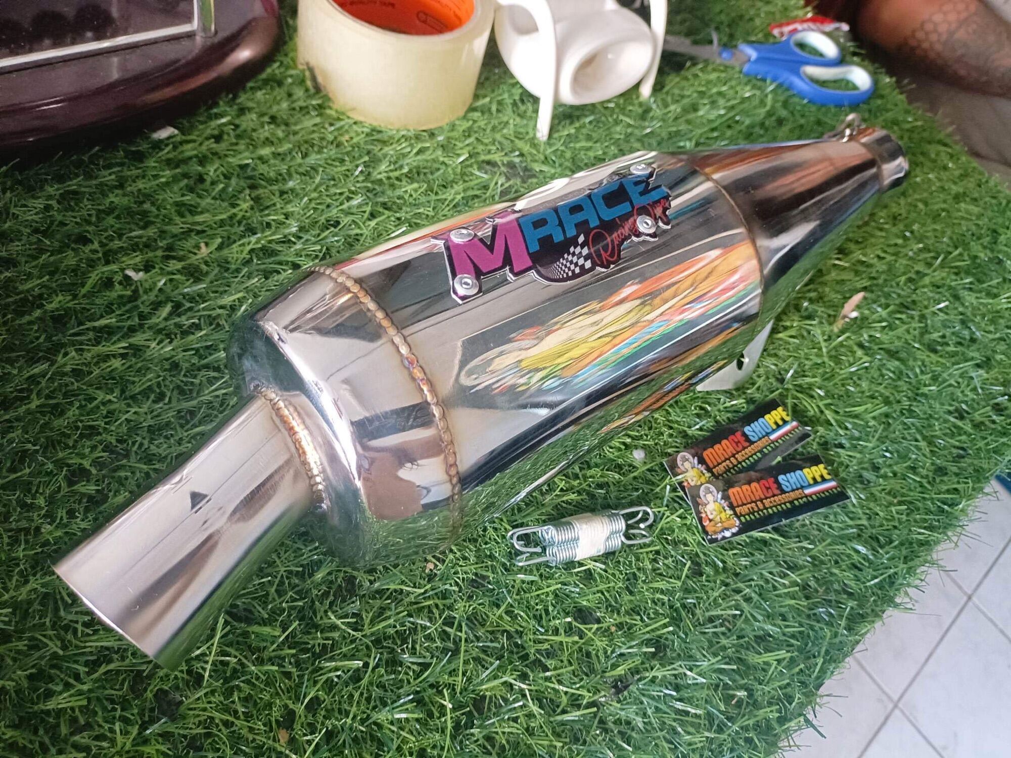 Silent pipe MRACE RACING PIPE Lazada PH