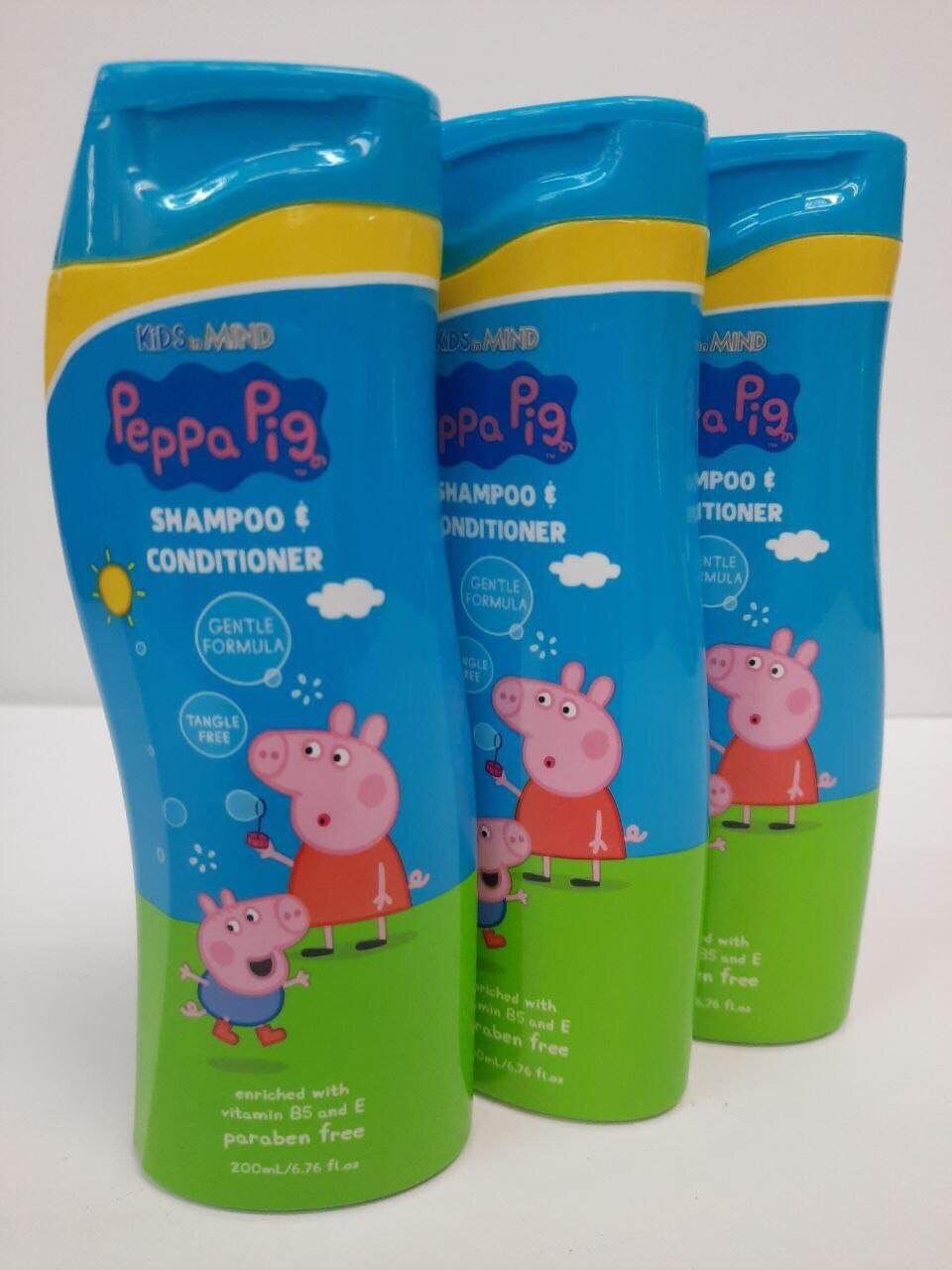 Kids in Mind Peppa Pig Shampoo and Conditioner Lazada PH