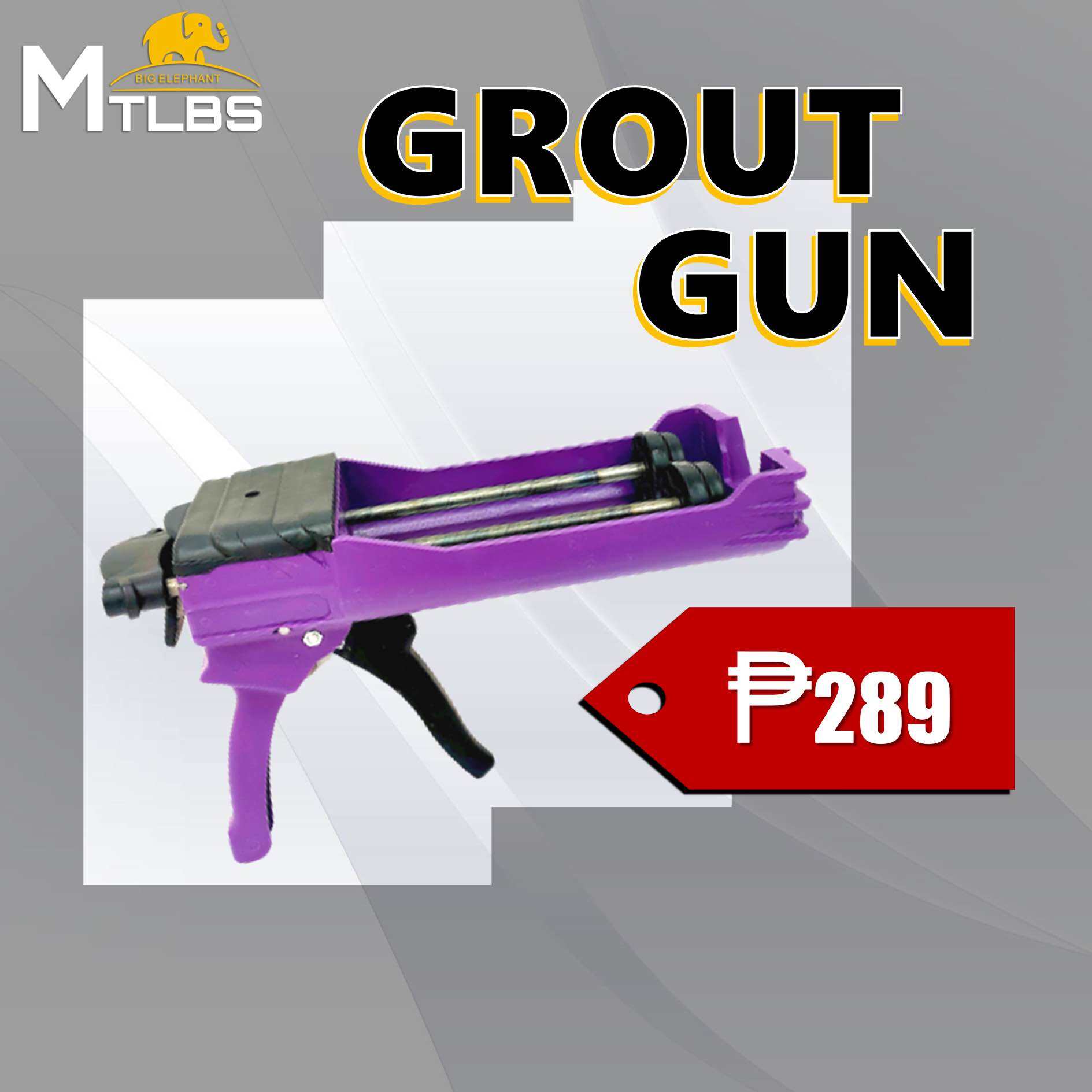 Big Elephant Double Barrel Caulking Gun Lazada PH