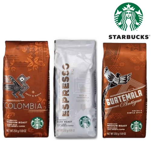 3PCS SET STARBUCKS COFFEE LATIN AMERICA COFFEE (COLOMBIA,ESPRESSO ...