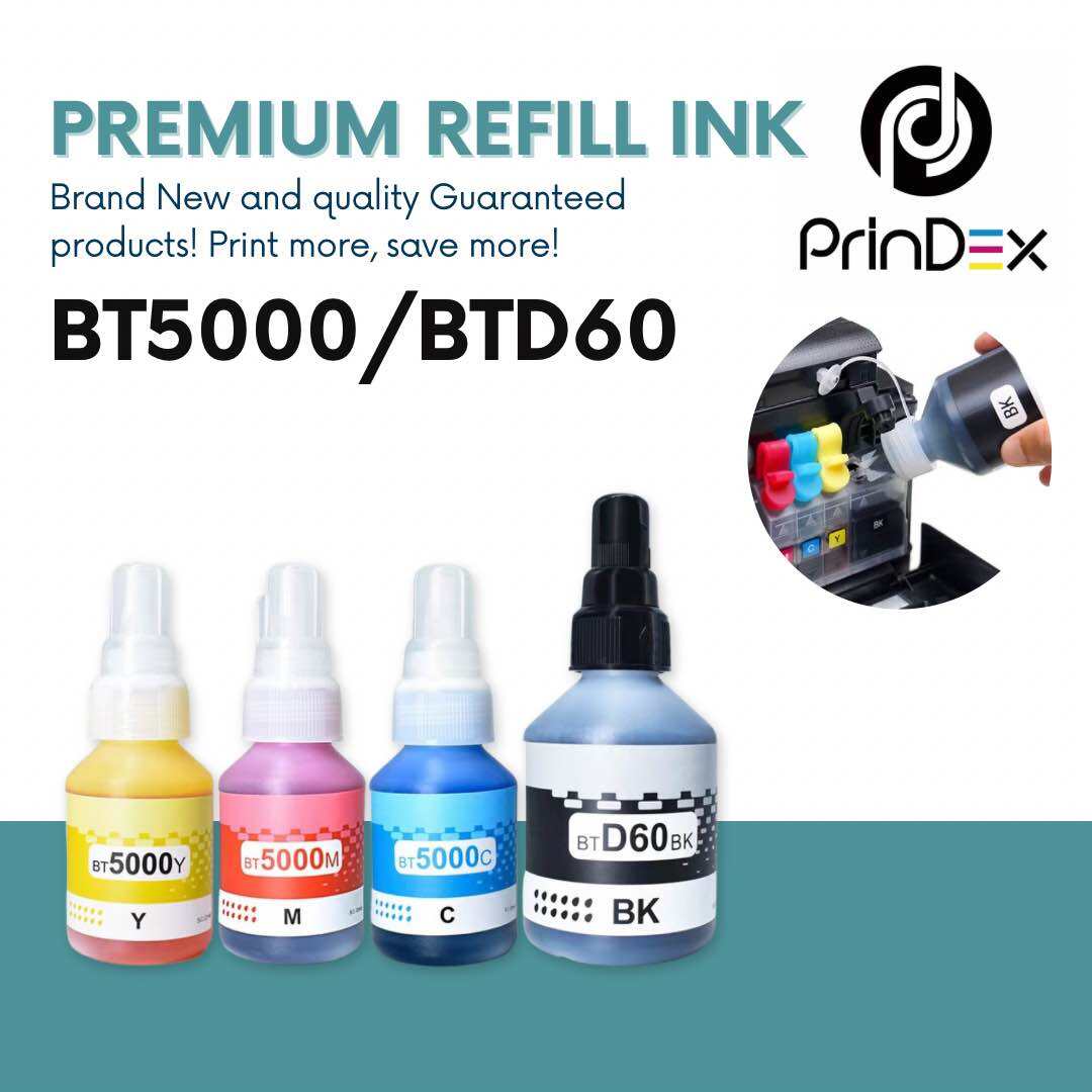 Premium BTD60 Ink Refill for DCP-T300/T510W/T700 Printers