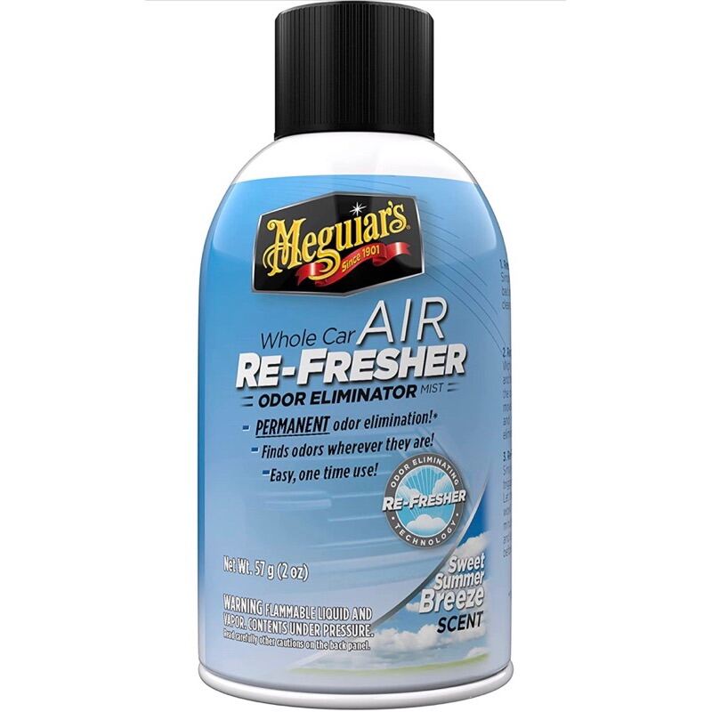 Meguiar's Air ReFresher New Car Scent, Odor Eliminator, 2 Ounce