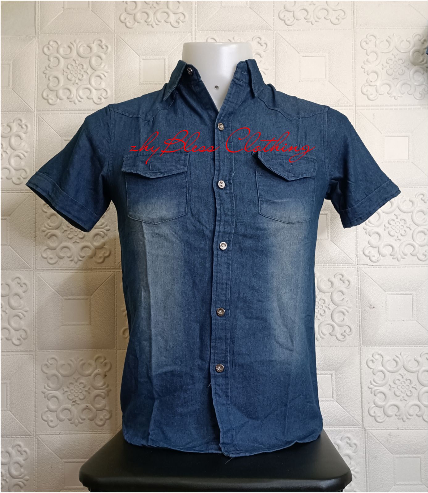 Men's Long Sleeve Floral Print Shirts – Navy Floral Pint shirt | WAM DENIM-tiepthilienket.edu.vn