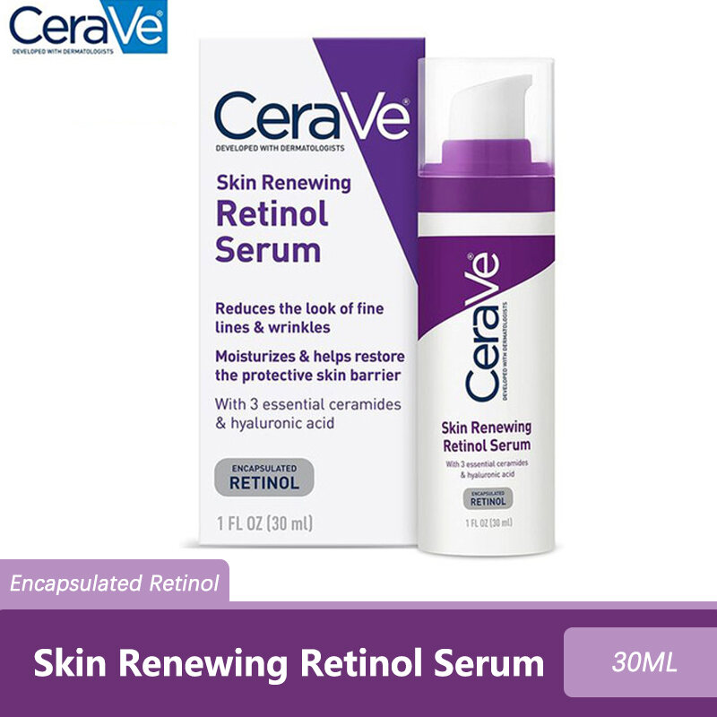 CeraVe Retinol Serum: Reduce Wrinkles, Restore Skin Barrier (CeraVe