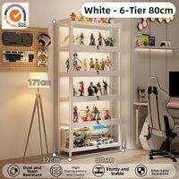 ZHUSHANXIA | Locked Transparent Lighted Dustproof Acrylic Display Shelf