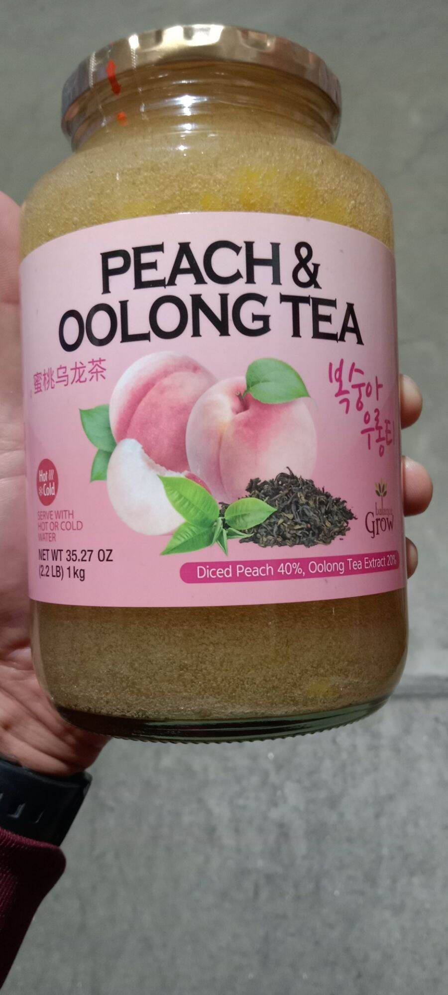 BALANCE GROW PEACH OOLONG TEA 1KG(KOREA) 139426 Lazada PH