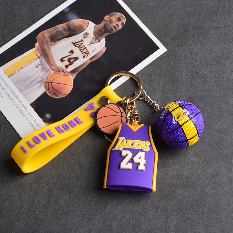 50 Models Basketball Jersey Keychain Men & Women Trendy Personality Kobe  Jersey Ornaments Bag Ornaments James Pendant