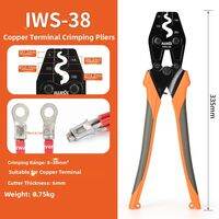 Iwiss | Ratchet Wire Crimping Pliers OT Terminal Crimping Pliers Cold Press Terminal Pliers Multifunctional Crimping Tool
