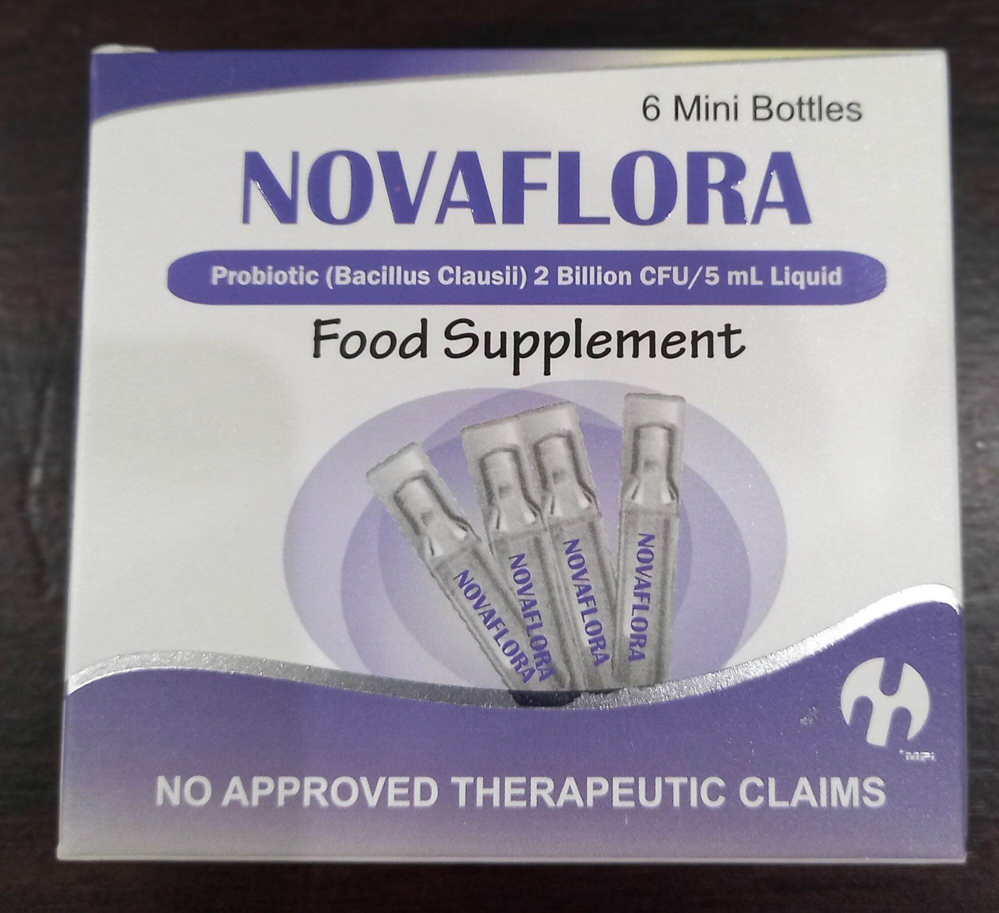 PROBIOTIC BACILLUS CLAUSII NOVAFLORA BY 6'S Lazada PH