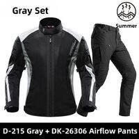 DUHAN | CE Level Fall Protection Mesh Breathable Motorcycle Suit