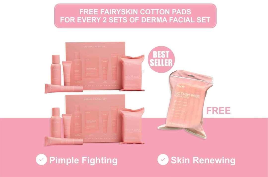 Fairy Derma Skin Facial  Set New With Free every 2 sets