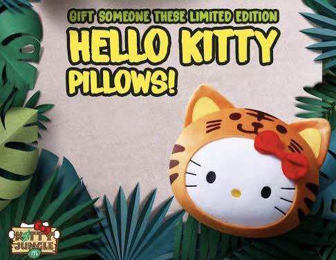 Hello kitty pillow store mcdonalds