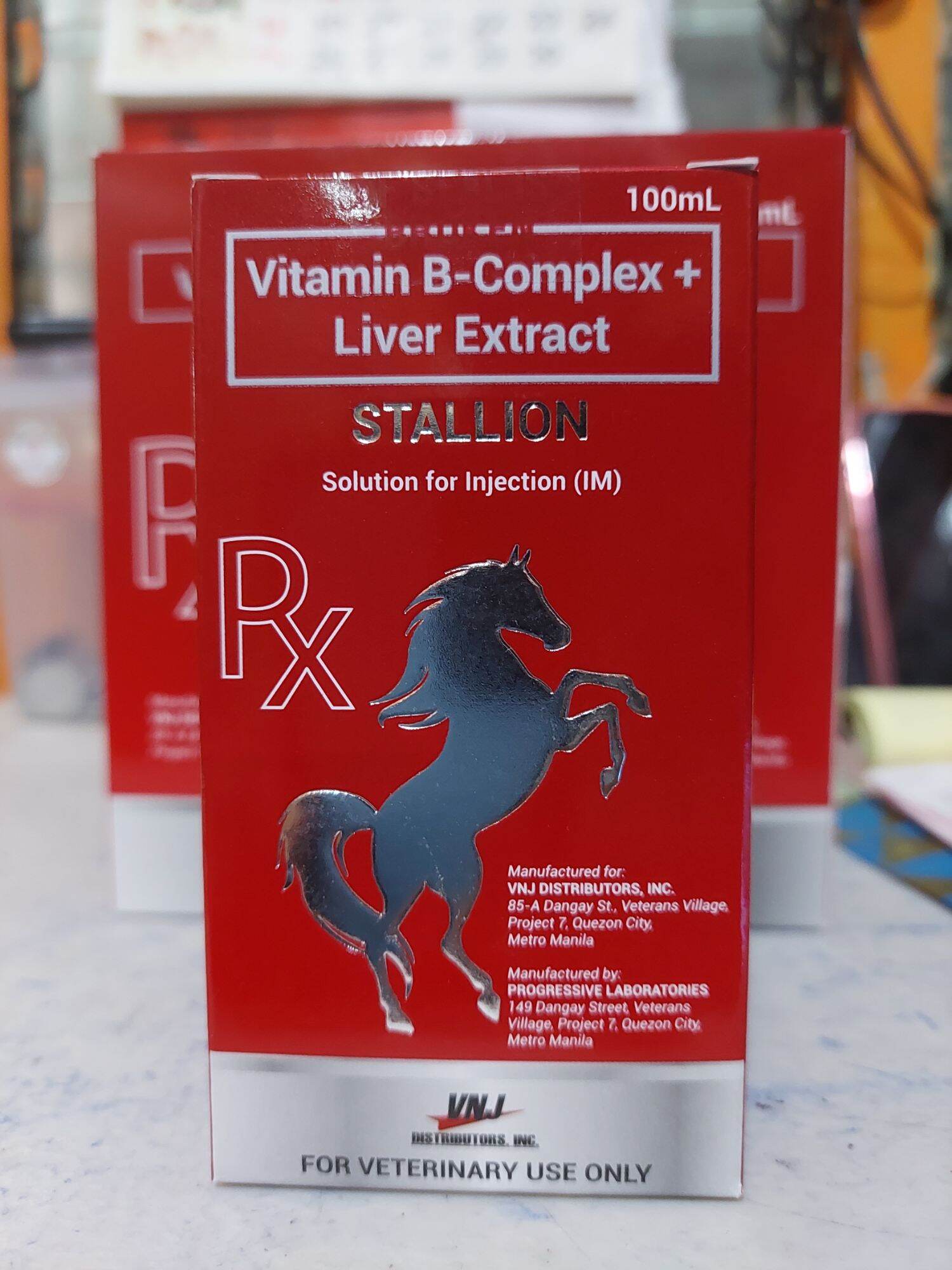 VNJ STALLION VITAMIN B COMPLEX +LIVER EXTRACT 100ml Lazada PH