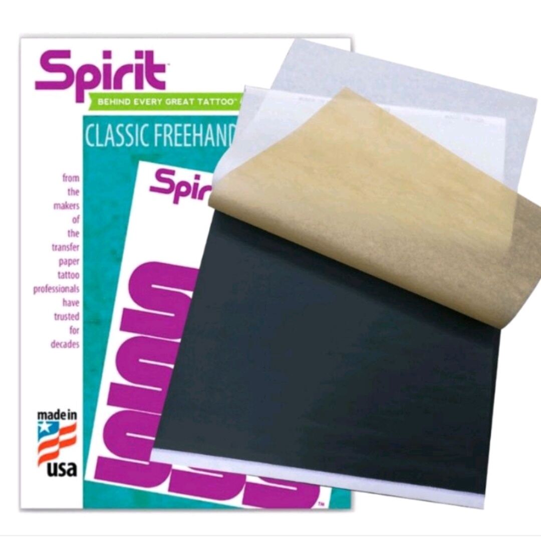 Spirit Classic Freehand Carta da Stencil (uso a mano) - RULER Tattoo Supply