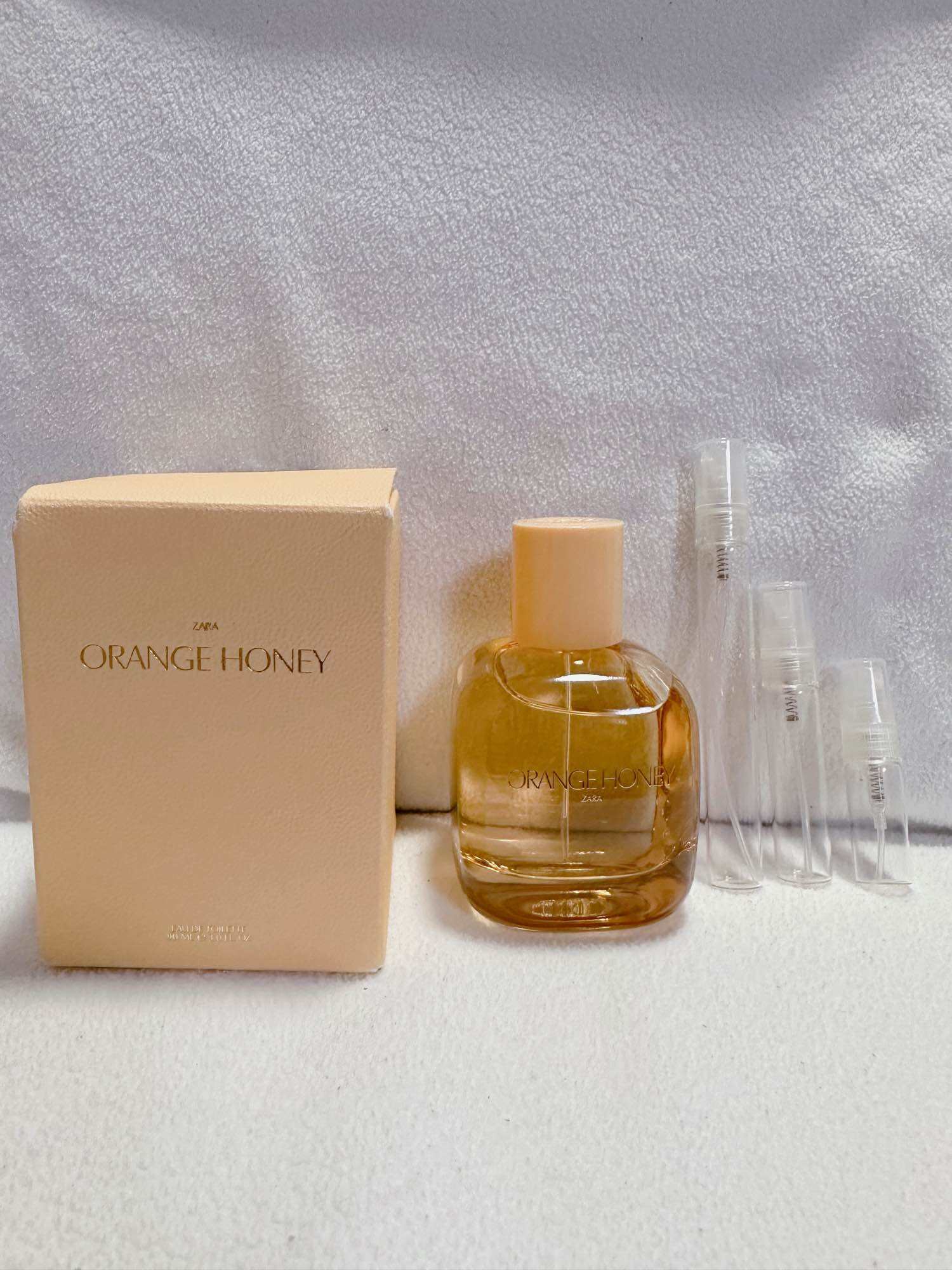 Zara perfume orange online honey