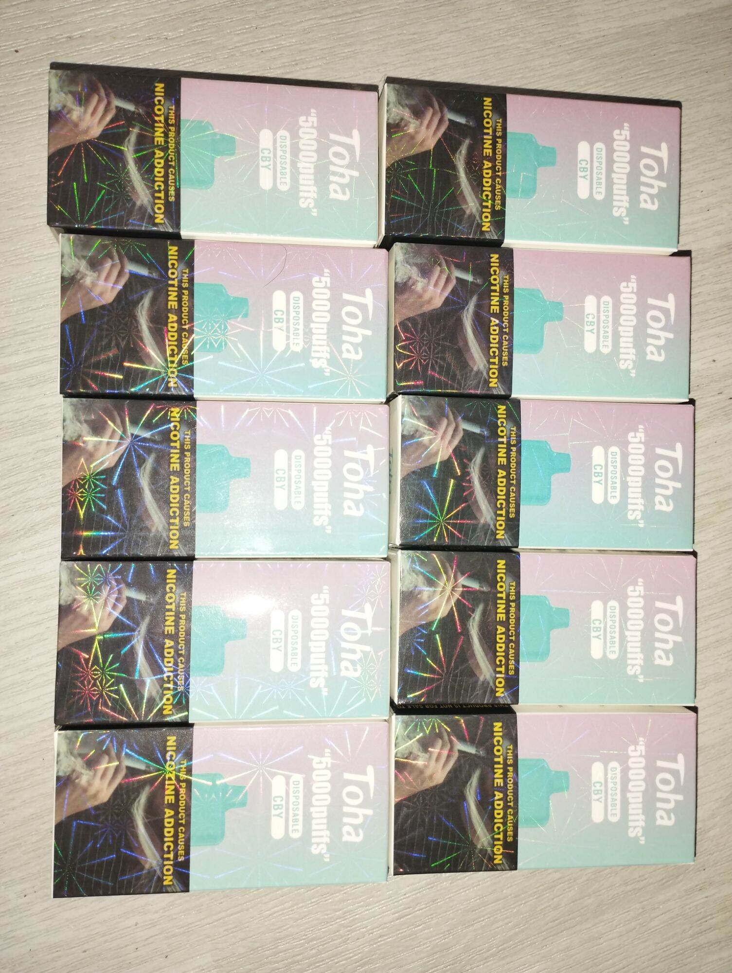 TOHA 5,000puffs CHERRY BLUEBERRY Lazada PH