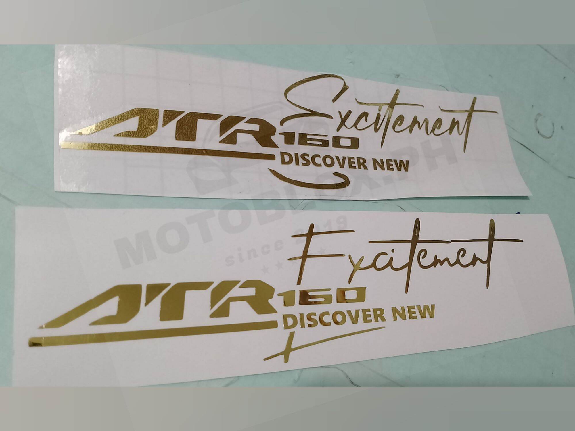 ATR 160 Discover new excitement vinyl sticker | Lazada PH