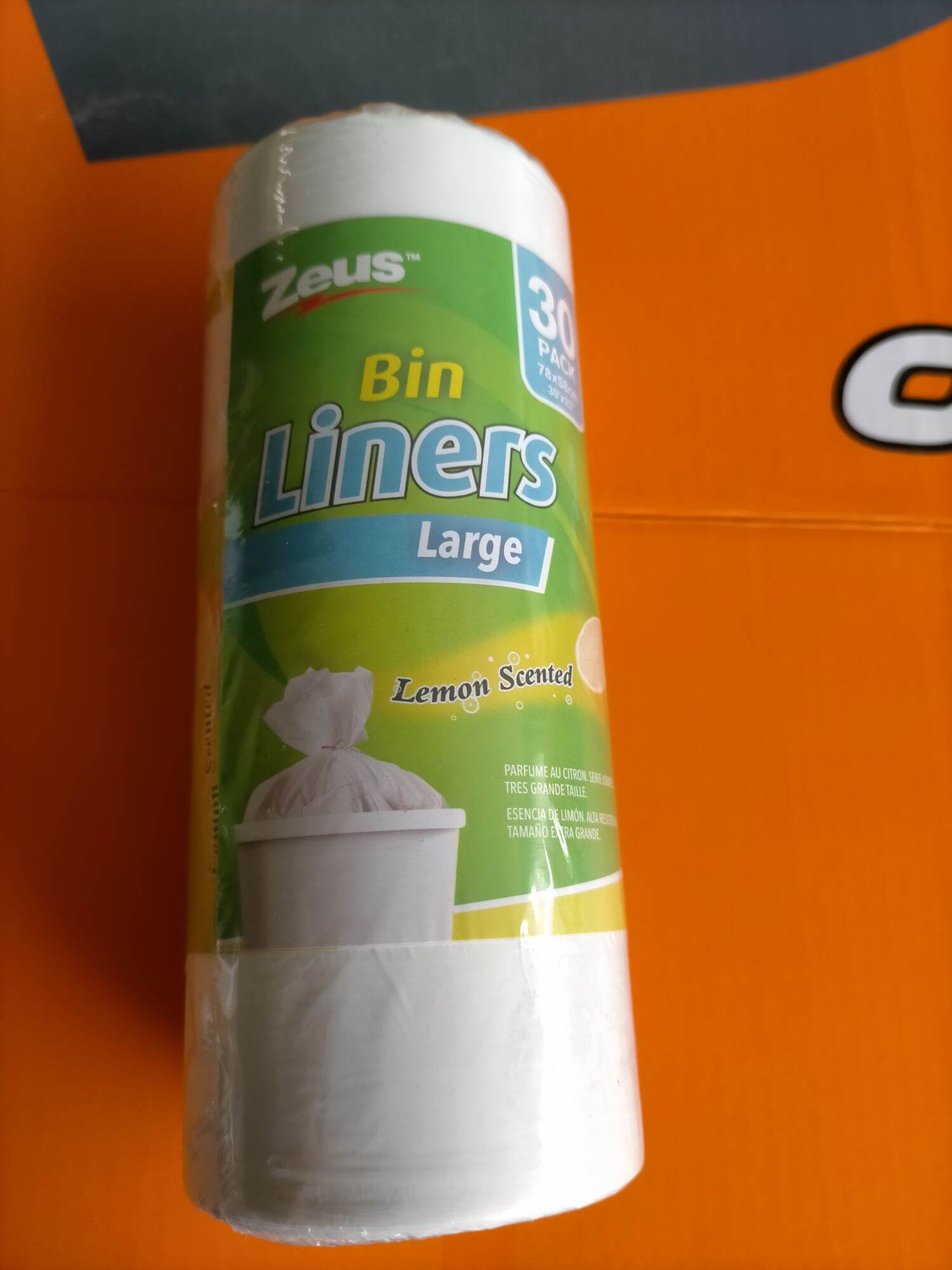White Bin Liners 30pcs. with tidy handles Lazada PH