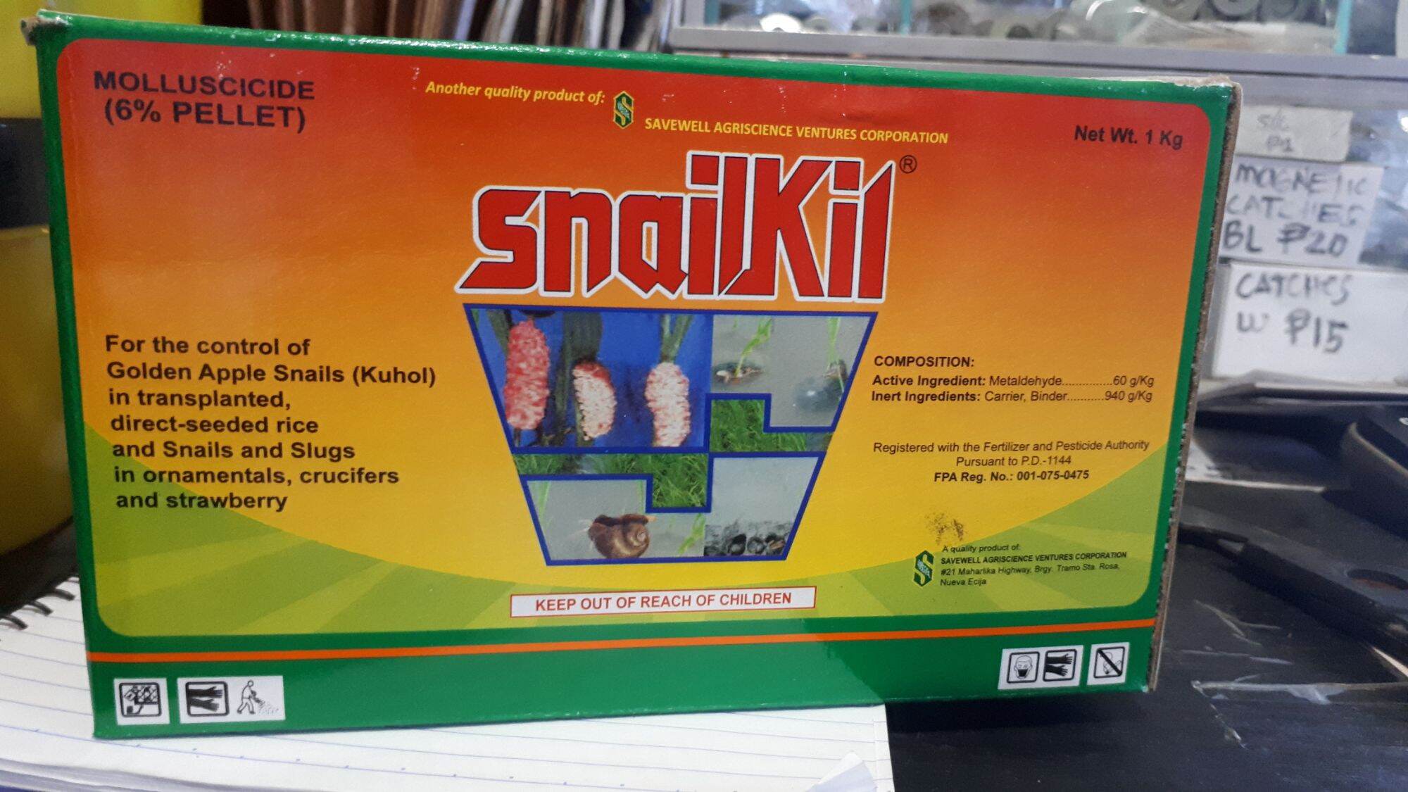 Snail kill (Pamatay kuhol) pellet Lazada PH