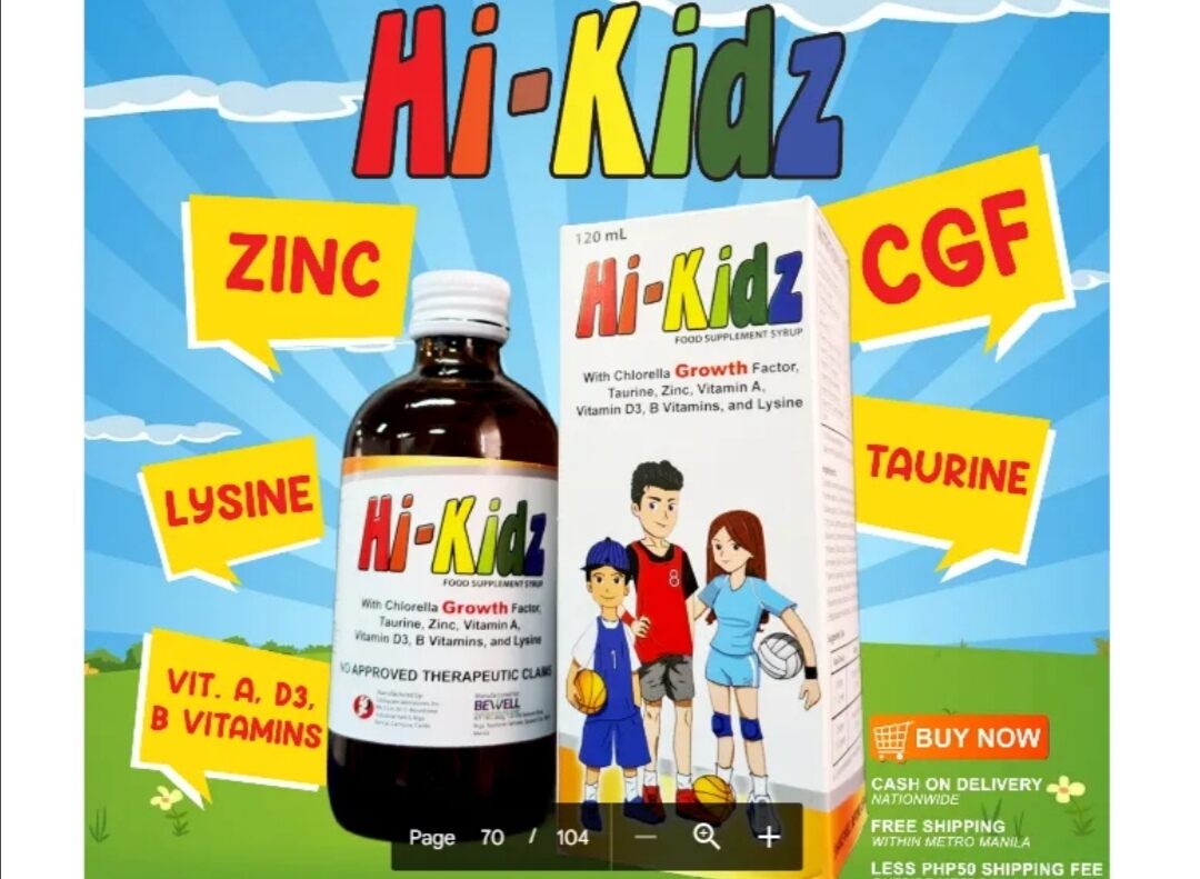 HIKIDZ Multivitamins FDA APPROVED Lazada PH