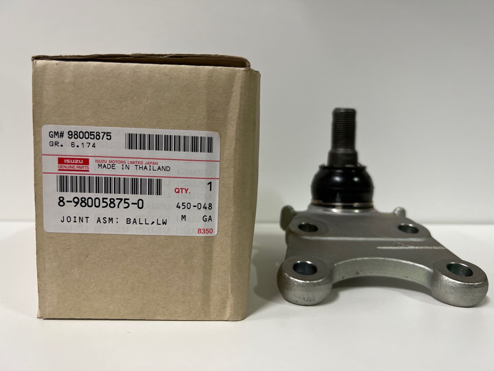 Genuine Isuzu Lower Control Arm Ball Joint/Lower Suspension Arm Ball