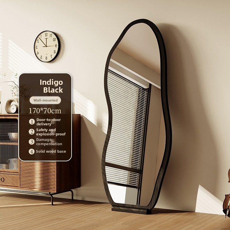 Elegant Retro Floor Standing Full Length Mirror