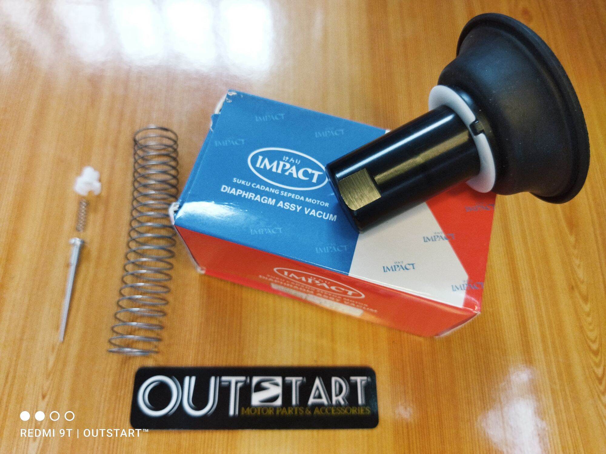 Sniper MX 135 Carburetor Diaphragm W/Piston Valve Assy / Carb Repair