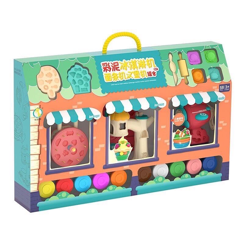 3 in 1 Play Dough set Clay dough toys for kids Lazada PH