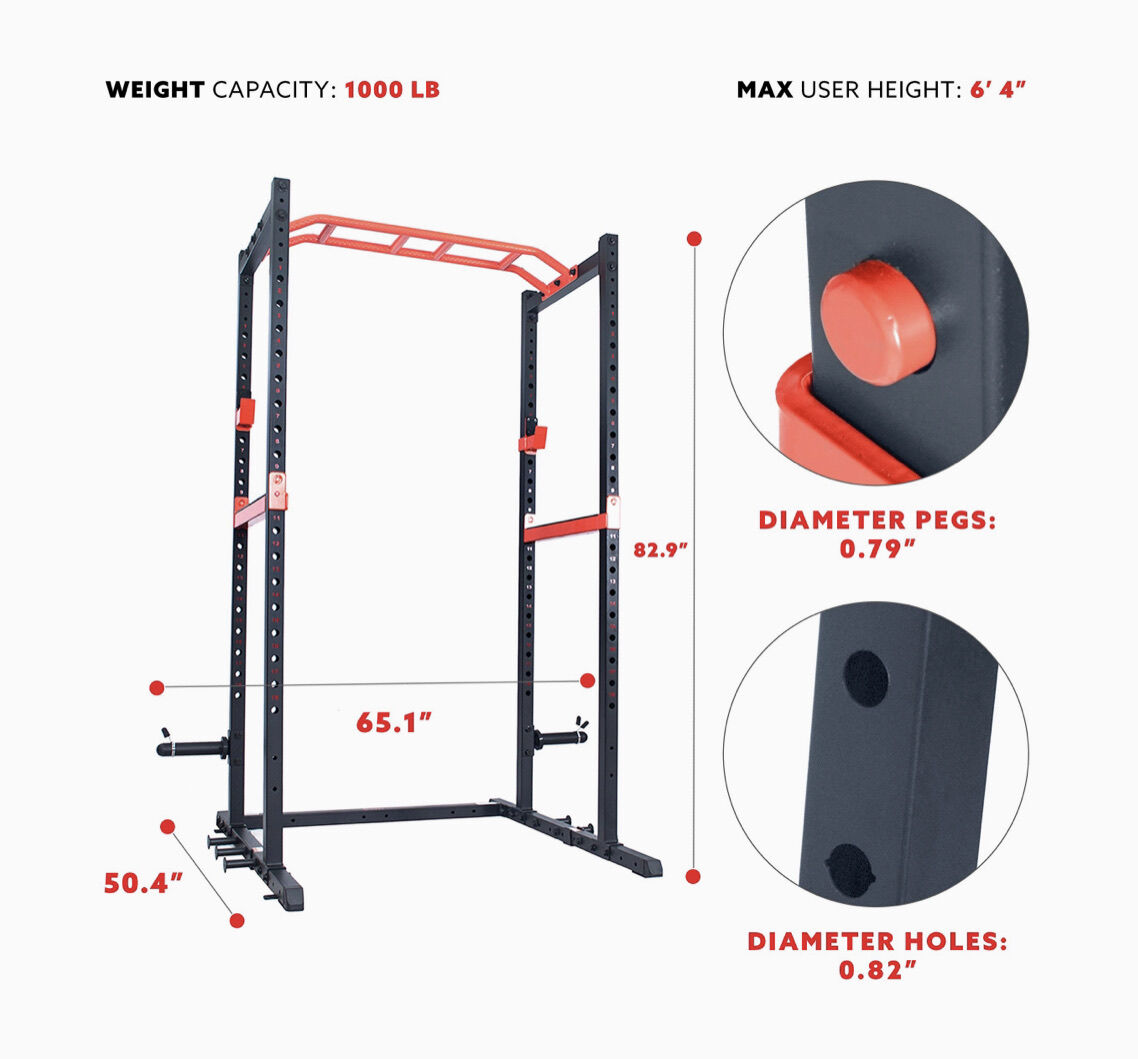 Power Zone USA Strength Rack Power Cage | Lazada PH