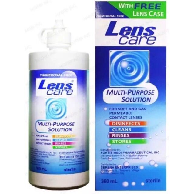 Lens Care Multipurpose Contact Lens Solution 360ml Lazada PH