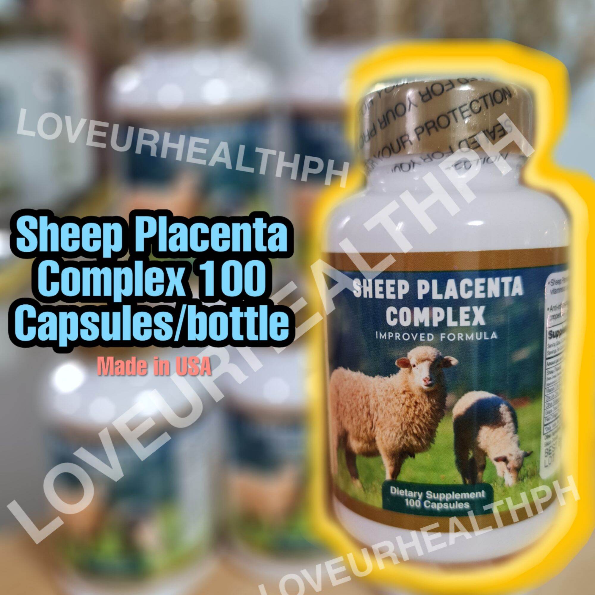 Premium Sheep Placenta Capsule Stem Cell. 