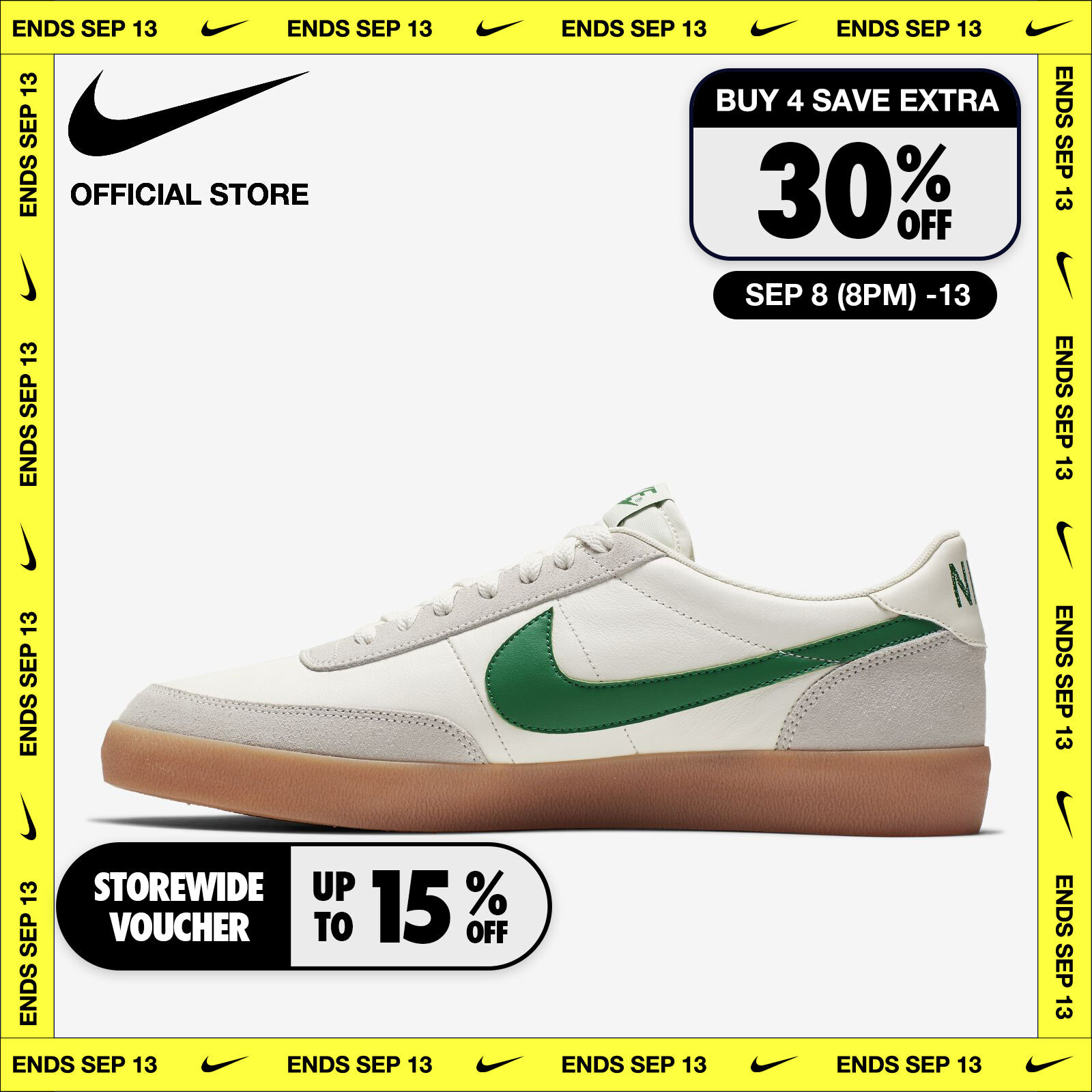 Discount on Nike  shoes - SKU: Nike Men's Killshot 2 Leather Shoe - Sail