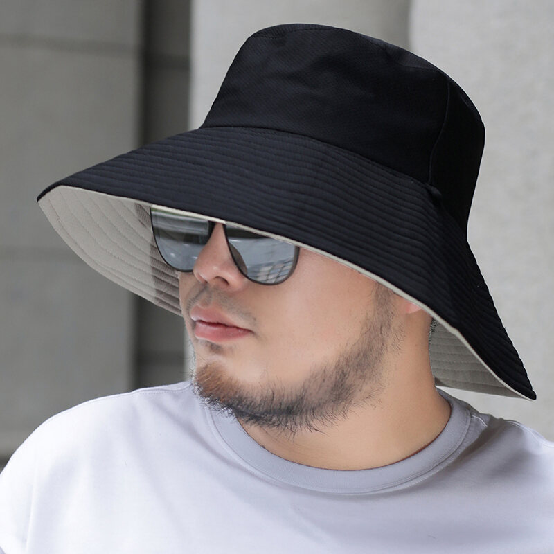 Fisherman Hat Big Head Circumference Large Hat for Men Summer Suitable