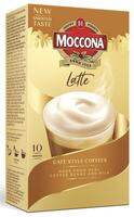 Moccona Latte Cafe Style Coffee (10 sachets) 160g