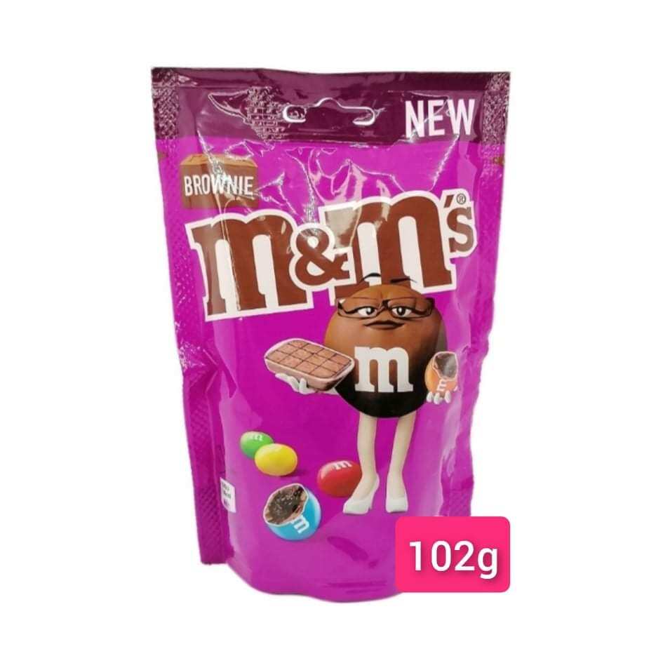 M&M's Brownie Pouch 102g